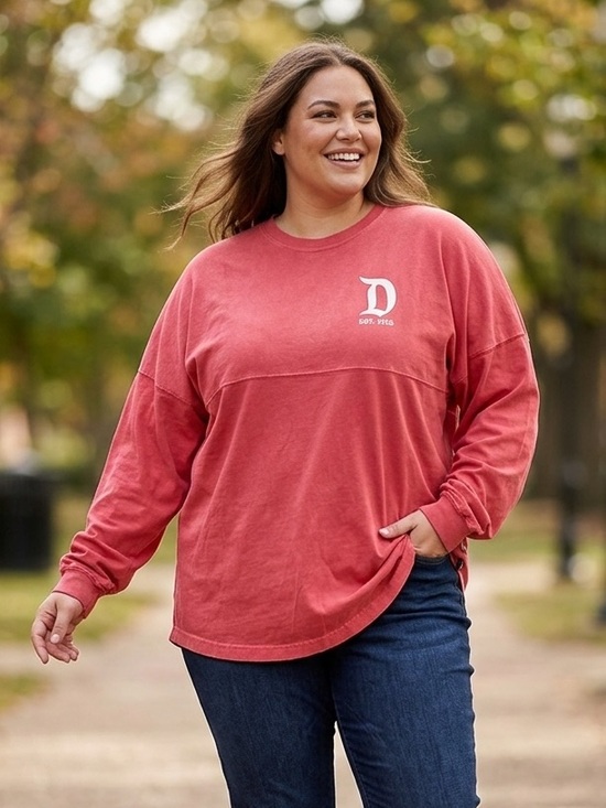 Disney Tops - Disneyland Resort Spirit Jersey Coral Red XXL Disney D Logo